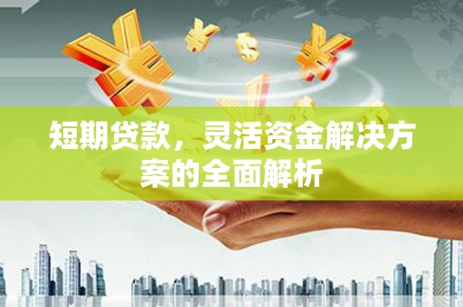 青州短期贷款，灵活资金解决方案的全面解析