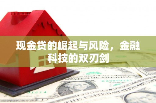 青州现金贷的崛起与风险，金融科技的双刃剑