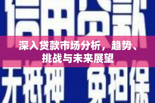 青州深入贷款市场分析，趋势、挑战与未来展望