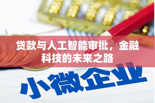 青州贷款与人工智能审批，金融科技的未来之路