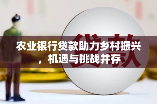 青州农业银行贷款助力乡村振兴，机遇与挑战并存